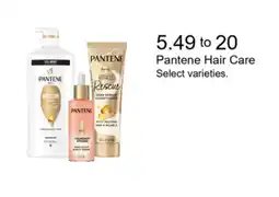 Walgreens Pantene Hair Care offer