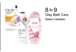Walgreens Olay Bath Care offer