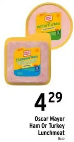 Brookshire's Oscar Mayer Ham Or Turkey Lunchmeat offer