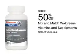 Walgreens Walgreens multivitamin offer