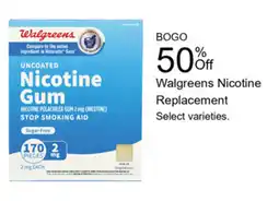 Walgreens Walgreens Nicotine Gum offer