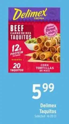 Brookshire's Delimex Taquitos offer