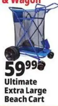 Ocean State Job Lot Ultimate Extra Large Beach Cart offer