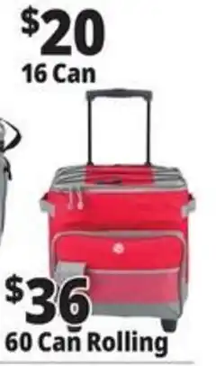 Ocean State Job Lot 16 Can Rolling Cooler offer