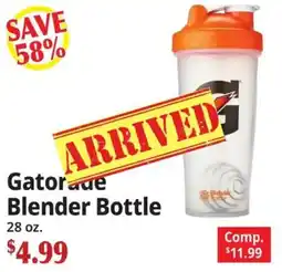 Ocean State Job Lot Gatorade Blender Bottle offer