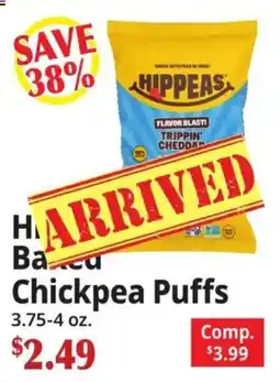 Ocean State Job Lot Hippeas baked chickpea puffs offer