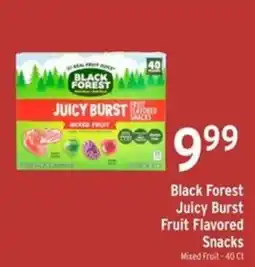 Brookshire's Black Forest Juicy Burst Fruit Flavored Snacks offer