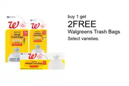 Walgreens Walgreens Trash Bags offer