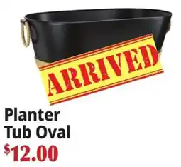 Ocean State Job Lot Planter Tub Oval offer