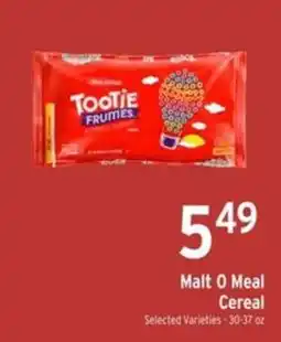 Brookshire's Malt O Meal Cereal offer