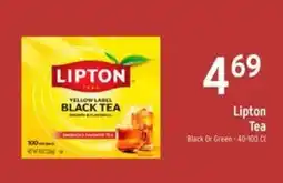 Brookshire's Lipton tea offer