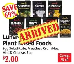 Ocean State Job Lot Lunar Fox Plant Based Foods offer