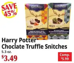Ocean State Job Lot Harry Potter Chocolate Truffle Snitches offer