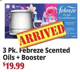 Ocean State Job Lot Febreze scented oils + booster offer
