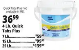 Ocean State Job Lot Pool Mate Quick Tabs Plus offer