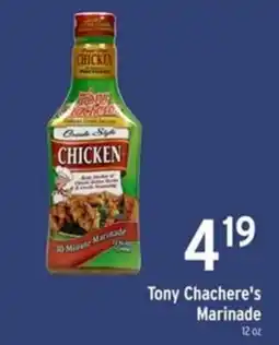 Brookshire's Tony Chachere's Chicken Marinade offer