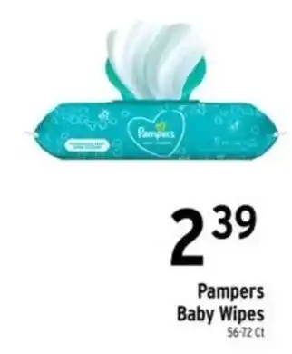 Brookshire's Pampers baby wipes offer
