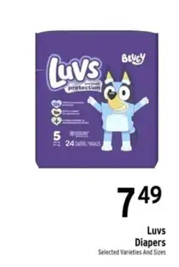 Brookshire's Luvs Diapers offer