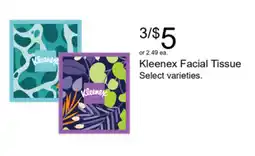 Walgreens Kleenex Facial Tissue offer