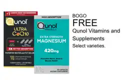 Walgreens Qunol Vitamins and Supplements offer