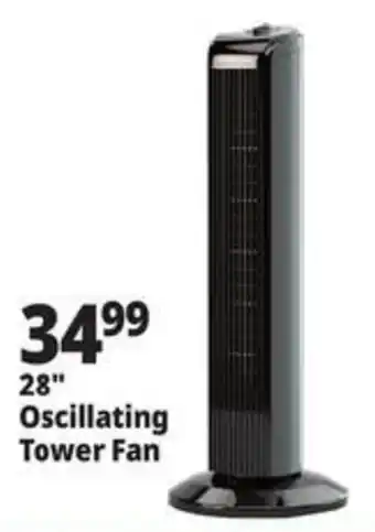 Ocean State Job Lot 28" Oscillating Tower Fan offer
