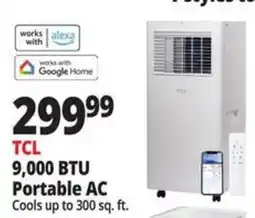 Ocean State Job Lot Tcl 9,000 Btu Portable Ac offer