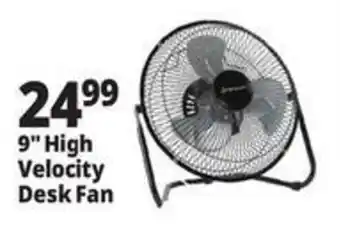 Ocean State Job Lot 9" High Velocity Desk Fan offer