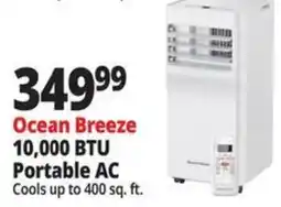 Ocean State Job Lot Ocean Breeze 10,000 BTU Portable AC offer