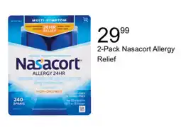 Walgreens Nasacort Allergy 24HR offer