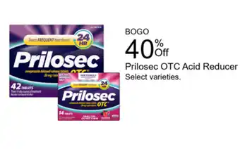 Prilosec OTC Acid Reducer