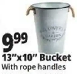 Ocean State Job Lot Flower & Garden Bucket offer