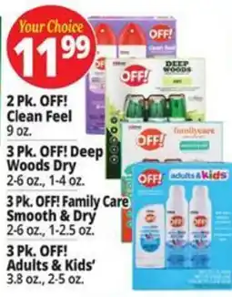 Ocean State Job Lot Your Choice OFF! Clean Feel offer