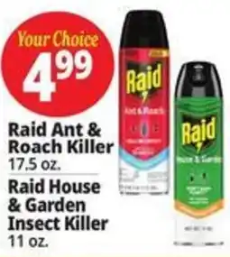 Ocean State Job Lot Raid ant & roach killer offer
