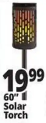 Ocean State Job Lot Solar Torch offer