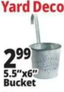 Ocean State Job Lot Yard Deco Bucket offer