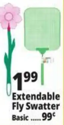 Ocean State Job Lot Extendable Fly Swatter Basic offer