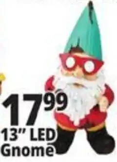 Ocean State Job Lot 13" Led Gnome offer