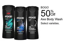 Walgreens Axe Body Wash offer