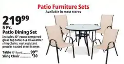 Ocean State Job Lot Patio Dining Set offer