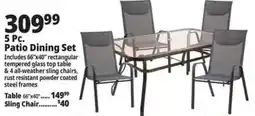 Ocean State Job Lot Patio Dining Set offer