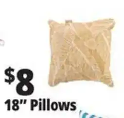 Ocean State Job Lot 18" Pillows offer