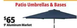 Ocean State Job Lot Aluminum Market Patio Umbrella offer