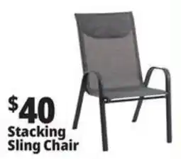 Ocean State Job Lot Stacking Sling Chair offer