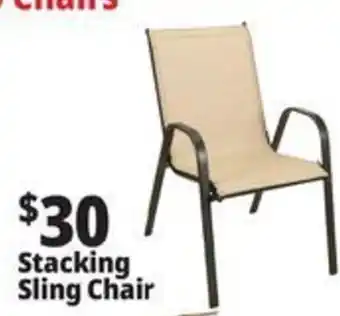 Ocean State Job Lot Stacking Sling Chair offer
