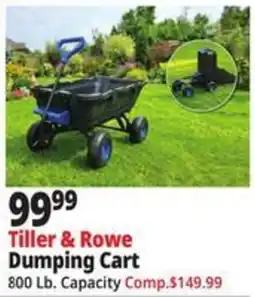 Ocean State Job Lot Tiller & Rowe Dumping Cart offer