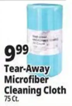 Ocean State Job Lot Tear-Away Microfiber Cleaning Cloth offer
