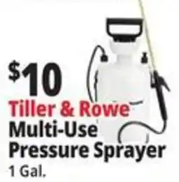 Ocean State Job Lot Tiller & Rowe Multi-Use Pressure Sprayer offer
