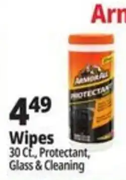Ocean State Job Lot Armour All protectant wipes offer