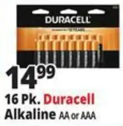 Ocean State Job Lot Duracell Alkaline AA or AAA offer