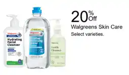 Walgreens Walgreens Skin Care offer